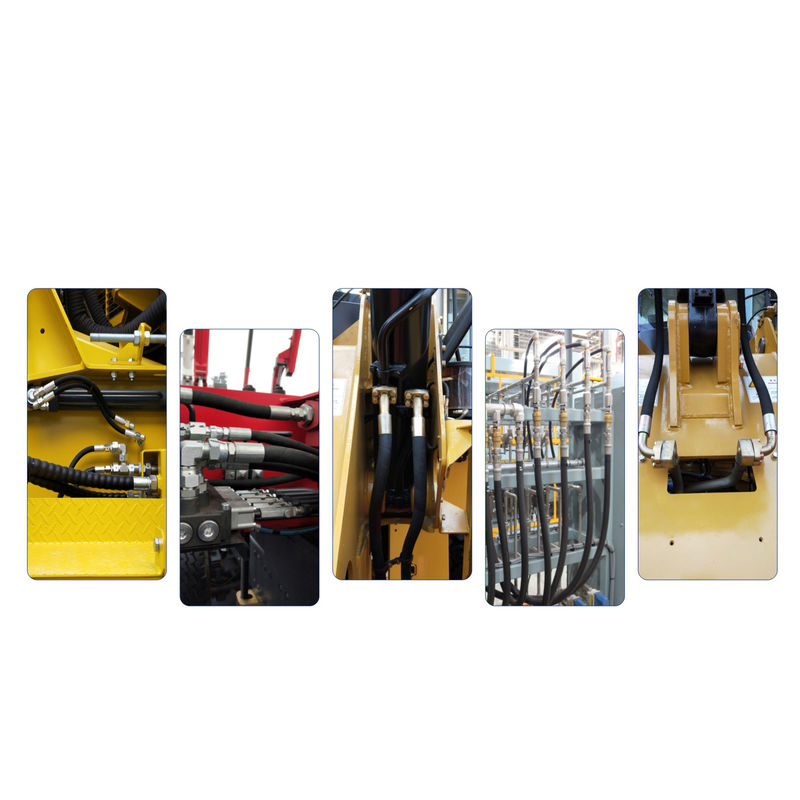 굴절 저항 스파이럴 수압 Hose 파이프 / SAE 100 R13 수압 Hose 1/4 인치 3/4 인치