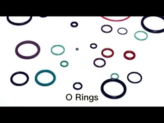 니트릴 부나 O 링 블랙 브라운 AS568 60 70 90 FKM NBR 고압 고무 밀봉